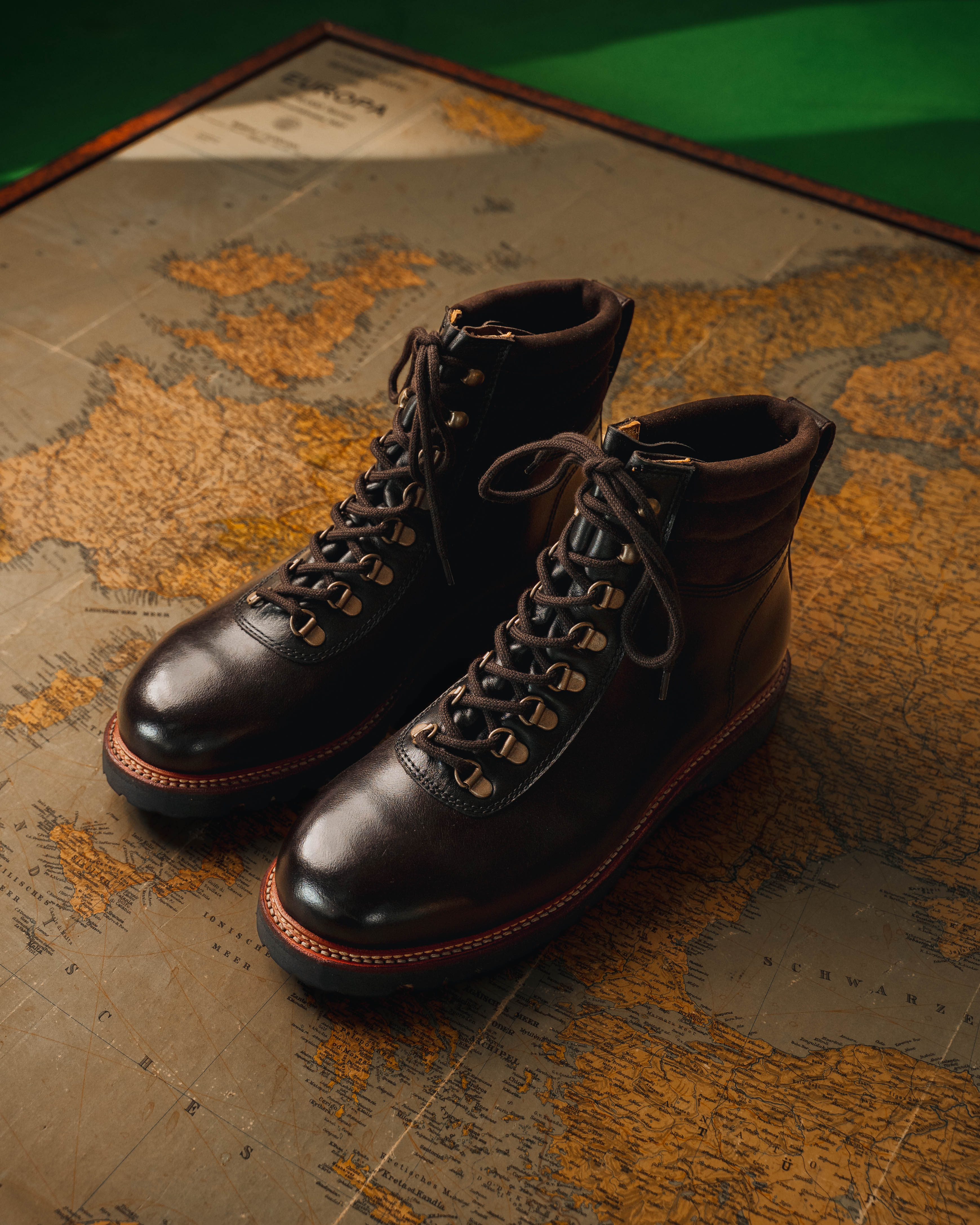 Gebirgsjäger Boot, Dark Brown Calf, Searling lining, Ludwig Reiter