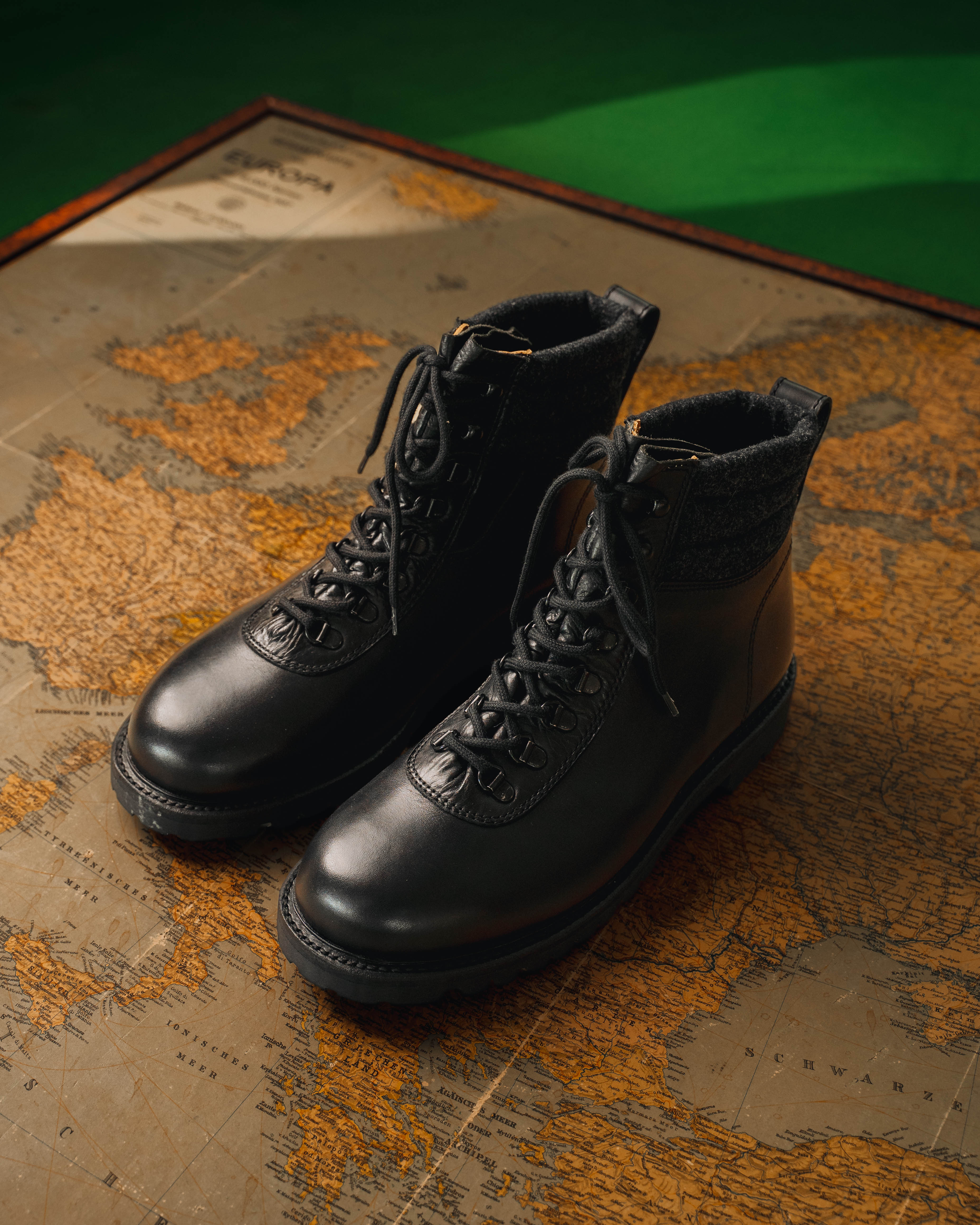 Gebirgsjäger Boot, Black Calf, Searling lining, Ludwig Reiter