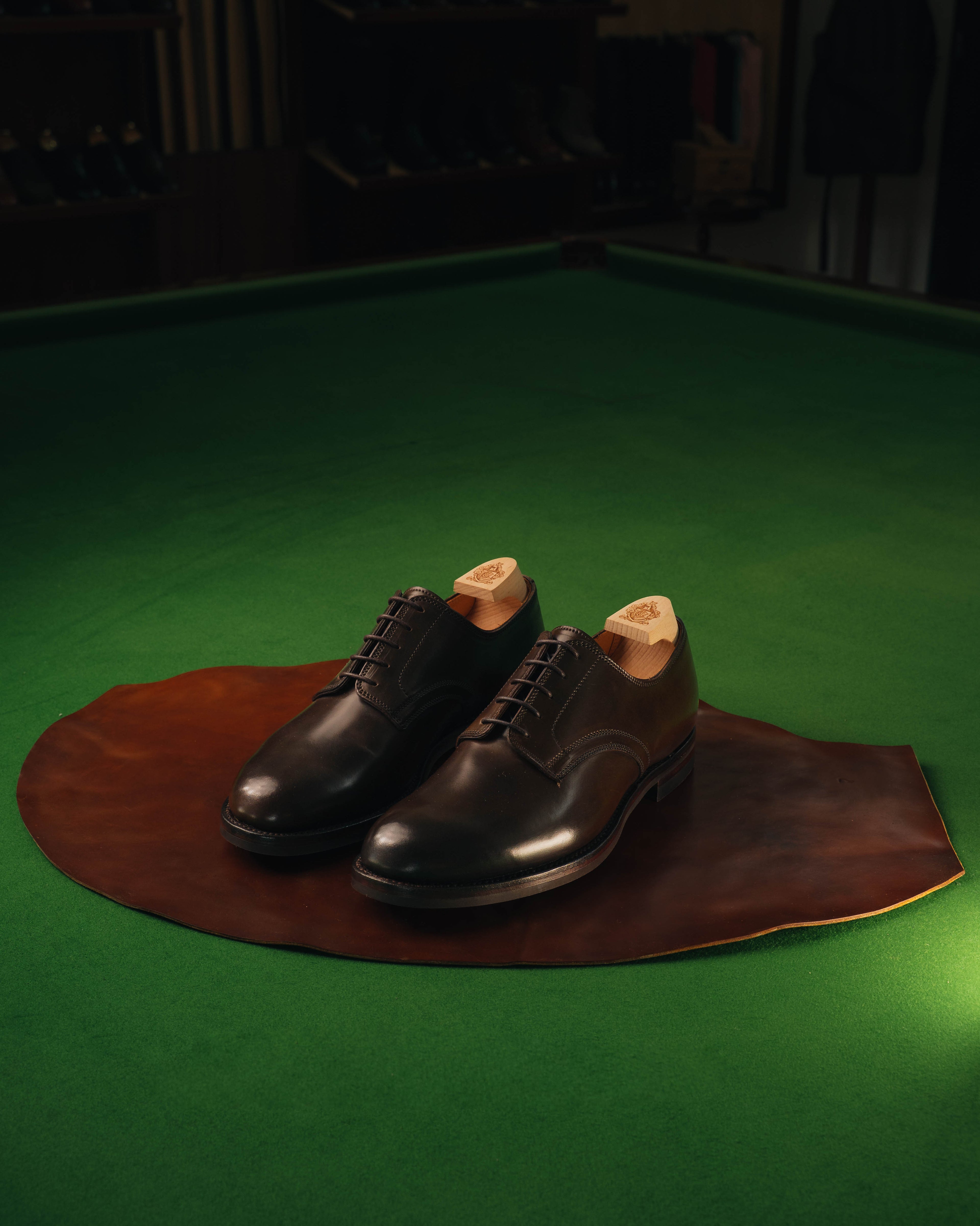 Midhurst 4 Derby, Dark Brown Cordovan, Crockett & Jones