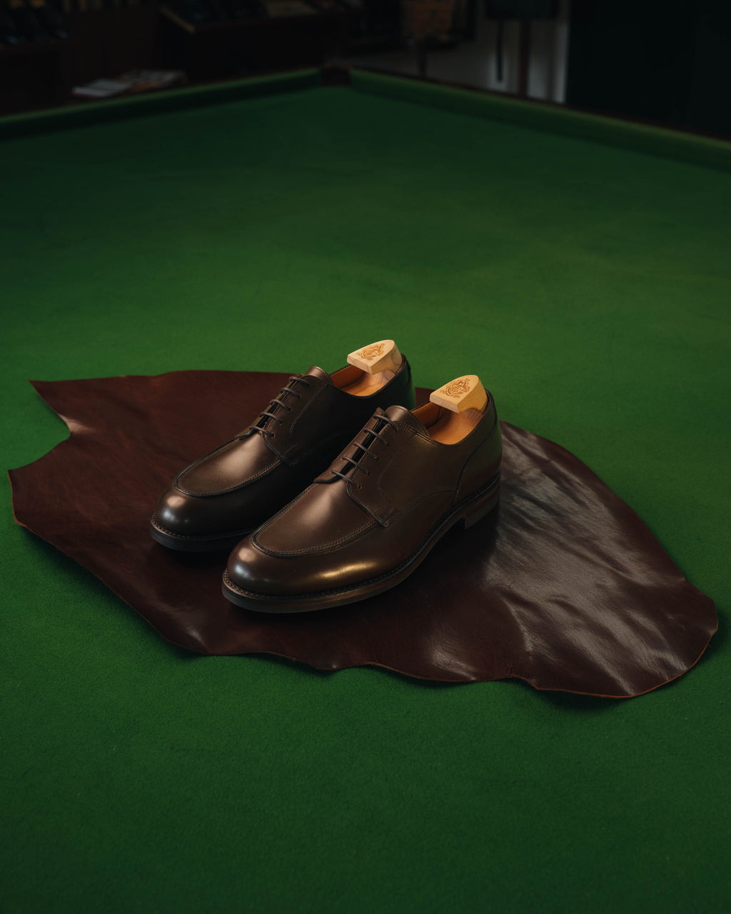 Dover Derby, Dark Brown Wax Calf 'Dainite' Crockett & Jones