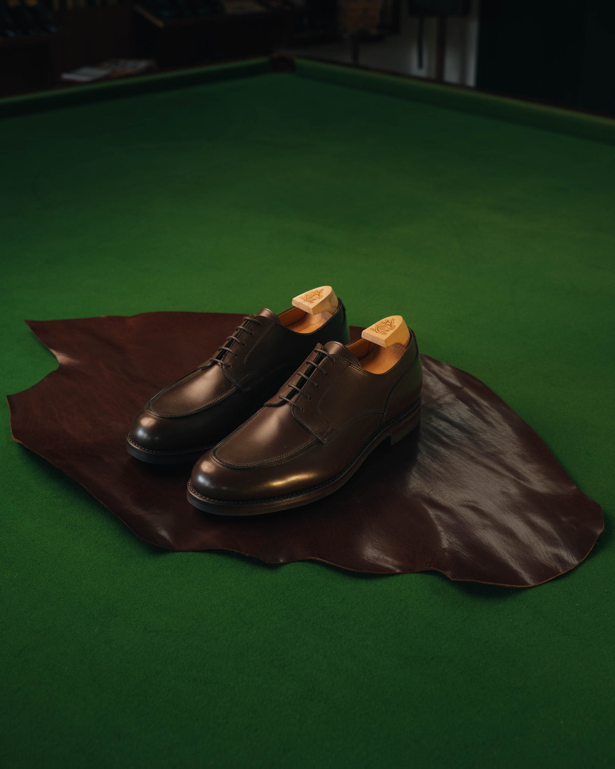 Dover Derby, Dark Brown Wax Calf 'Dainite' Crockett & Jones