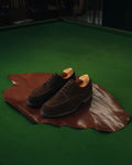 Dover Derby, Dark Brown Suede 'Wedge' by Crockett & Jones