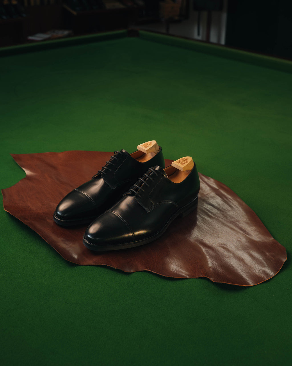 Ripon Derby, Black Calf 'Dainite' Crockett & Jones