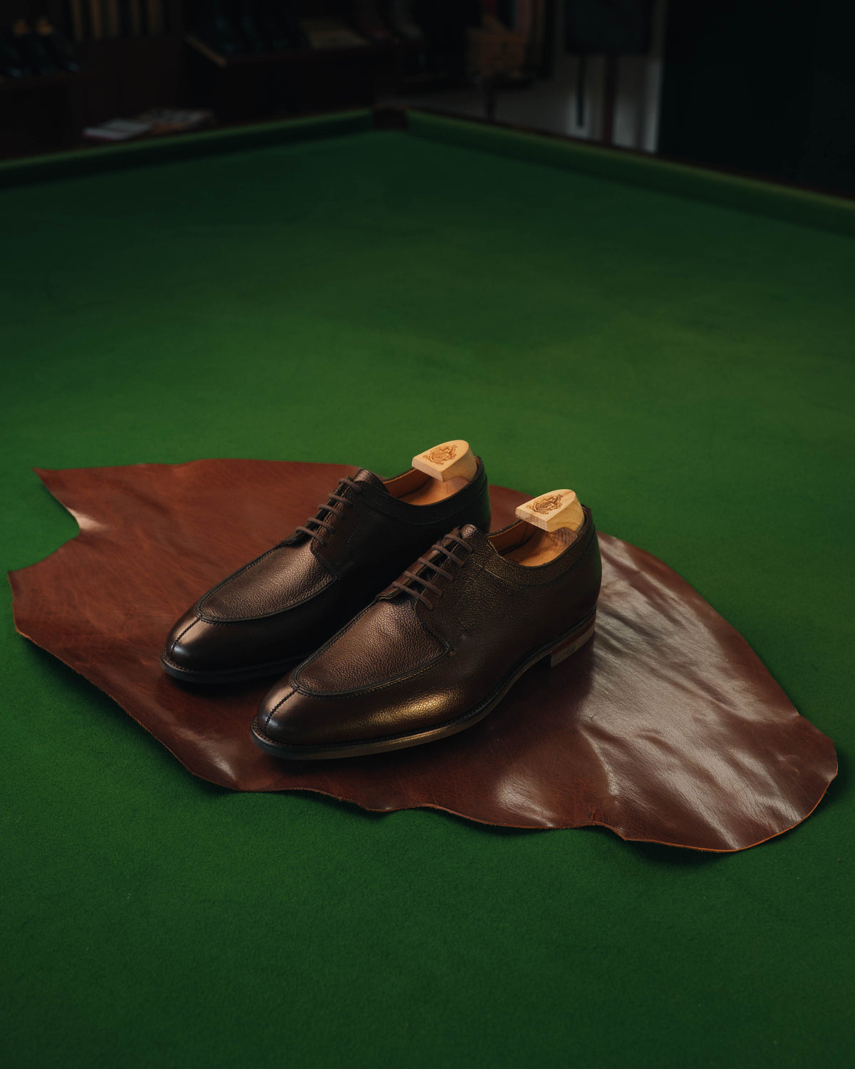 Hardwick Dark Brown Pebble Grain 'City' Crockett & Jones