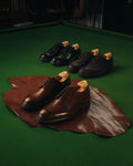Lanark 3 Derby, Dark Brown Burnished Calf ‘Dainite’ Crockett & Jones