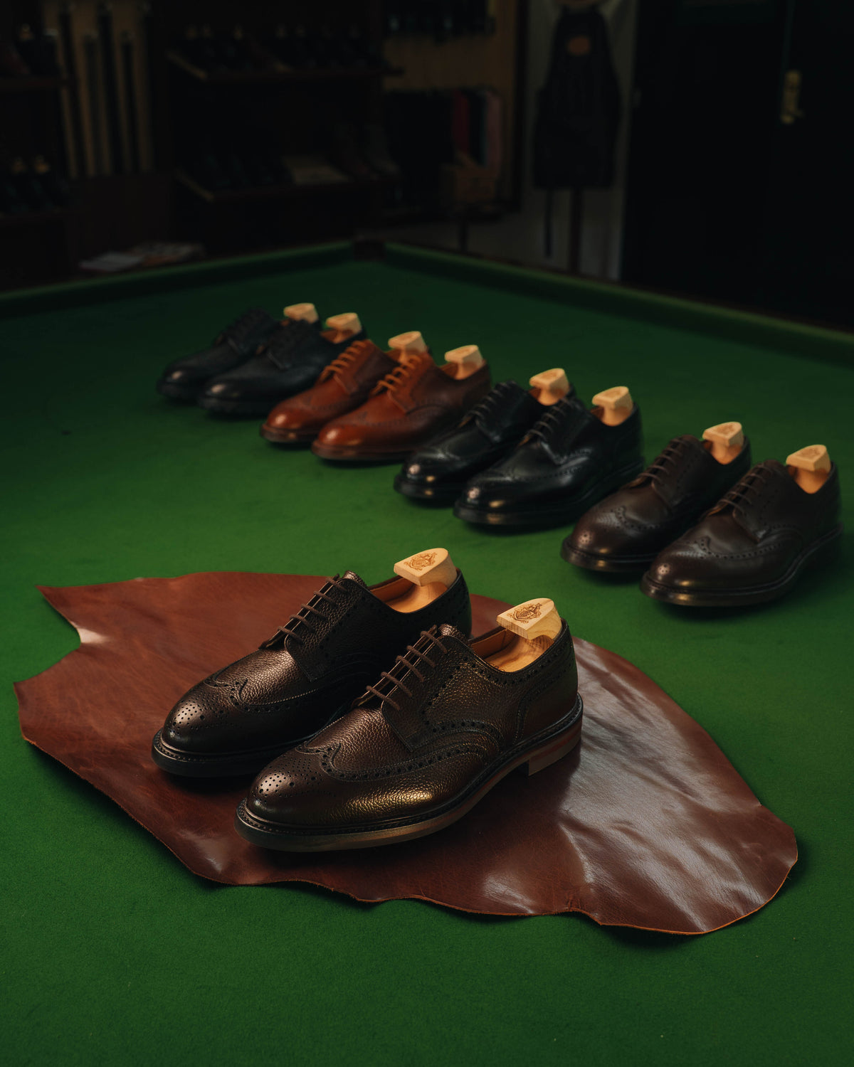 Crockett & Jones Pembroke – Dark Brown Scotch Grain Dainite