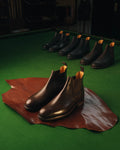 Chelsea 5 Boot, Dark Brown Wax Calf ‘Dainite’ Crockett & Jones