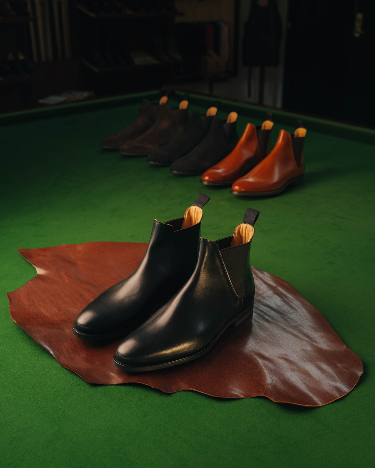 Chelsea 8 Boot, Black Calf ‘City’ Crockett & Jones