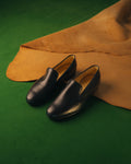 Albert Slipper Black Calf, Bowhill & Elliott