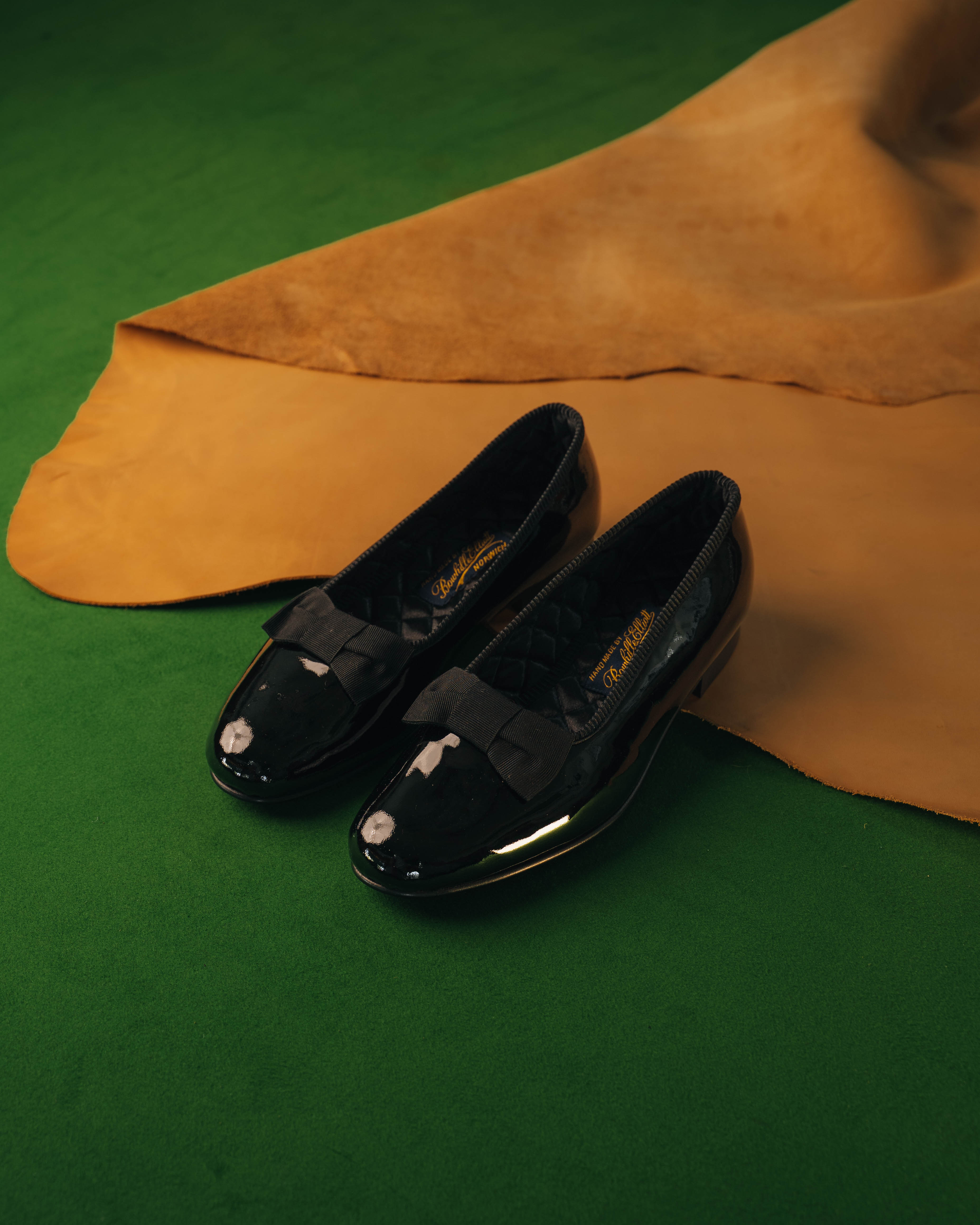 Opera Pump Black Patent, Bowhill & Elliott