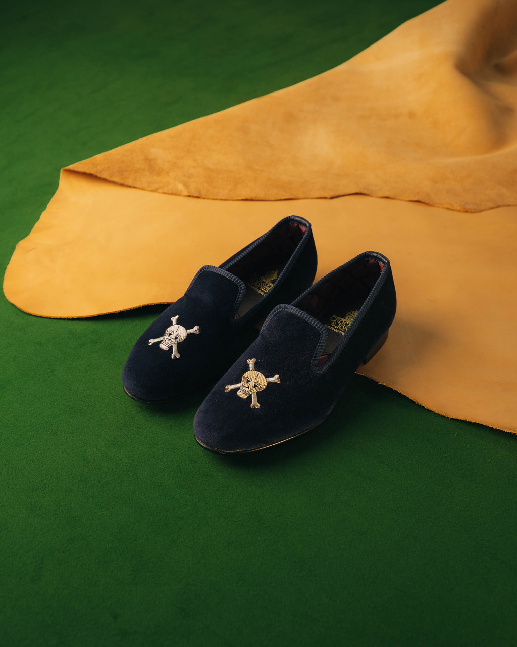 Albert Navy Skull & Crossbones, Crockett & Jones
