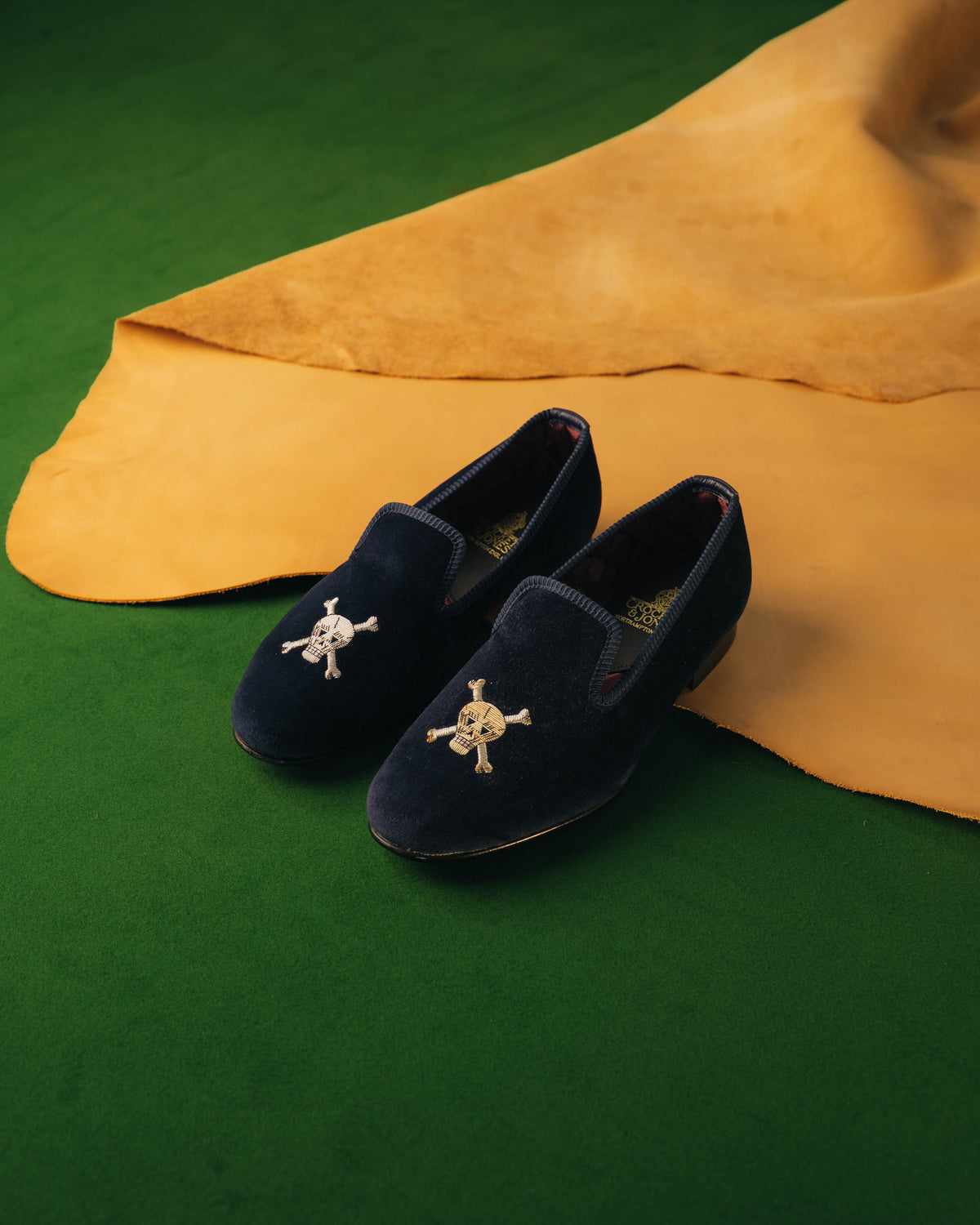 Albert Navy Skull & Crossbones, Crockett & Jones