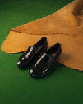 Lackskor herr för smoking – Albert Black Patent Opera Pumps | Crockett & Jones