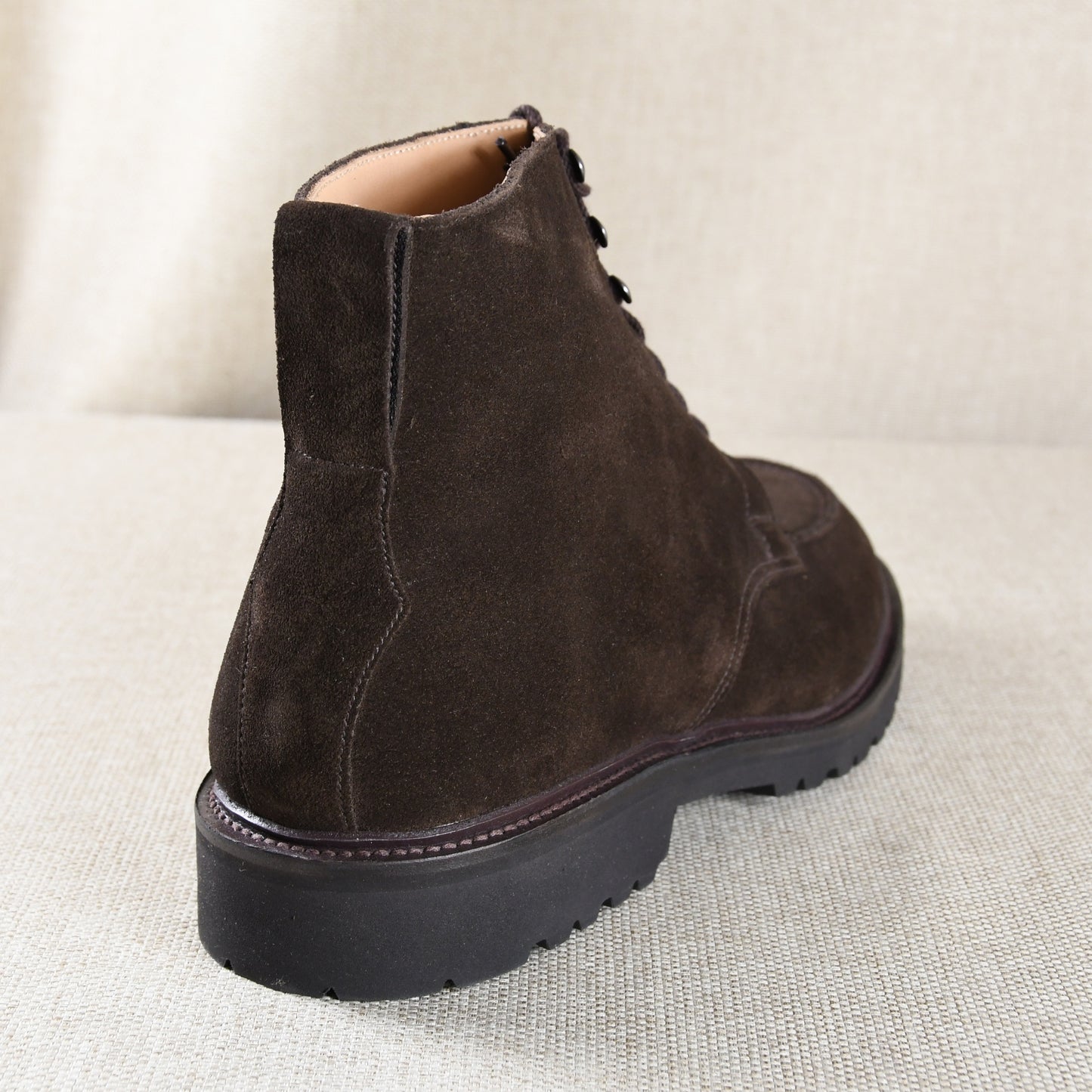 Donegal 2 Boot, Dark Brown Suede ‘Vibram’ Crockett & Jones
