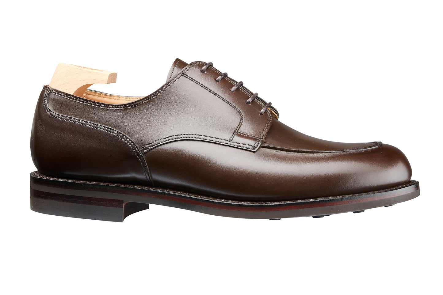 Dover Derby, Dark Brown Wax Calf 'Dainite' Crockett & Jones
