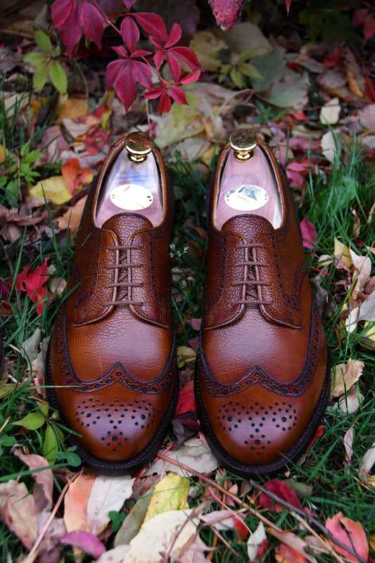 Hattie Derby, Tan Scotch Country Grain 'Dainite' Crockett & Jones