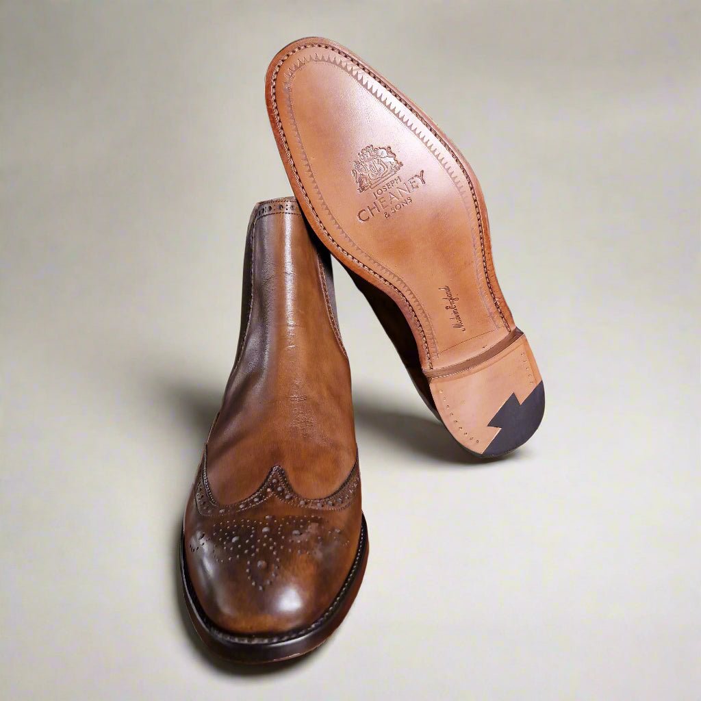 Albert 2 Chelsea Boot, Brown Calf (8F) Joseph Cheaney & Sons - Hammargruppen