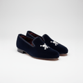 Albert Slipper Navy Skull & Crossbone, Crockett & Jones - Hammargruppen