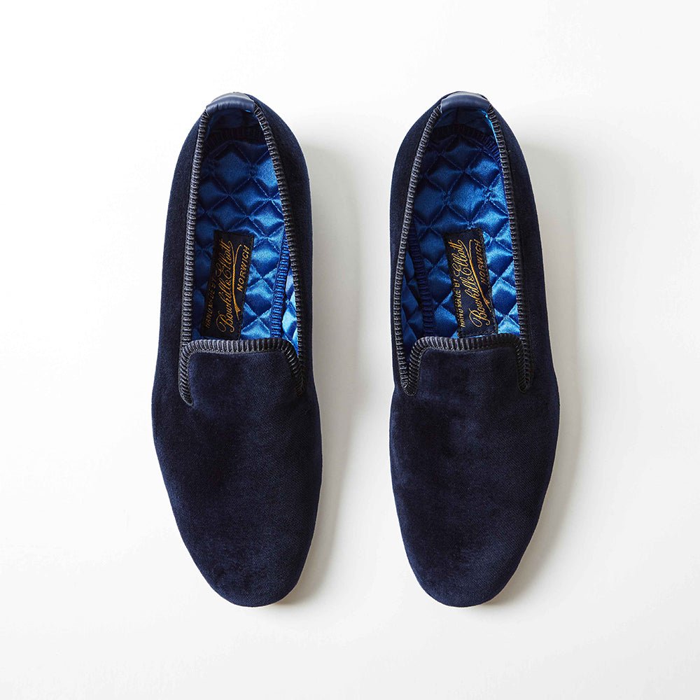 Albert Slipper Plain Navy, Bowhill & Elliott - Hammargruppen
