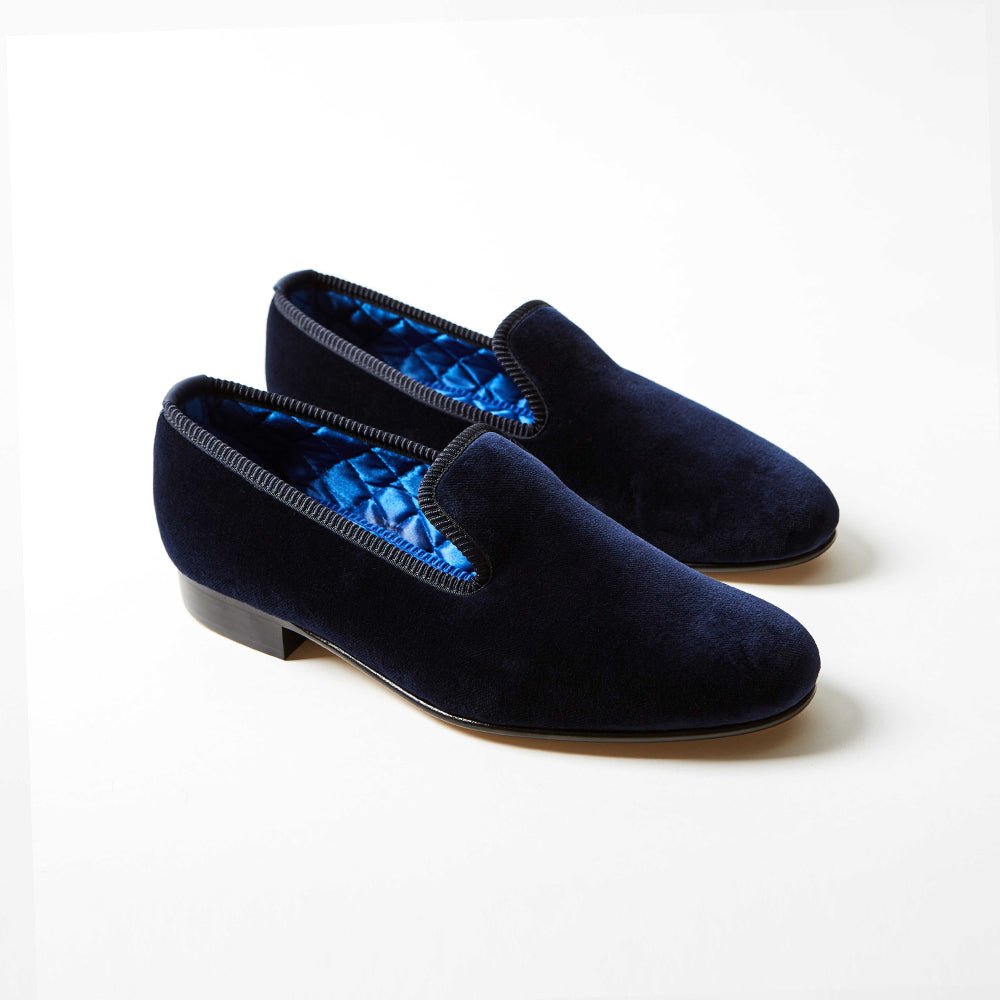 Albert Slipper Plain Navy, Bowhill & Elliott - Hammargruppen