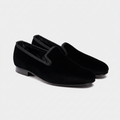 Albert Slipper Plain Black, Crockett & Jones