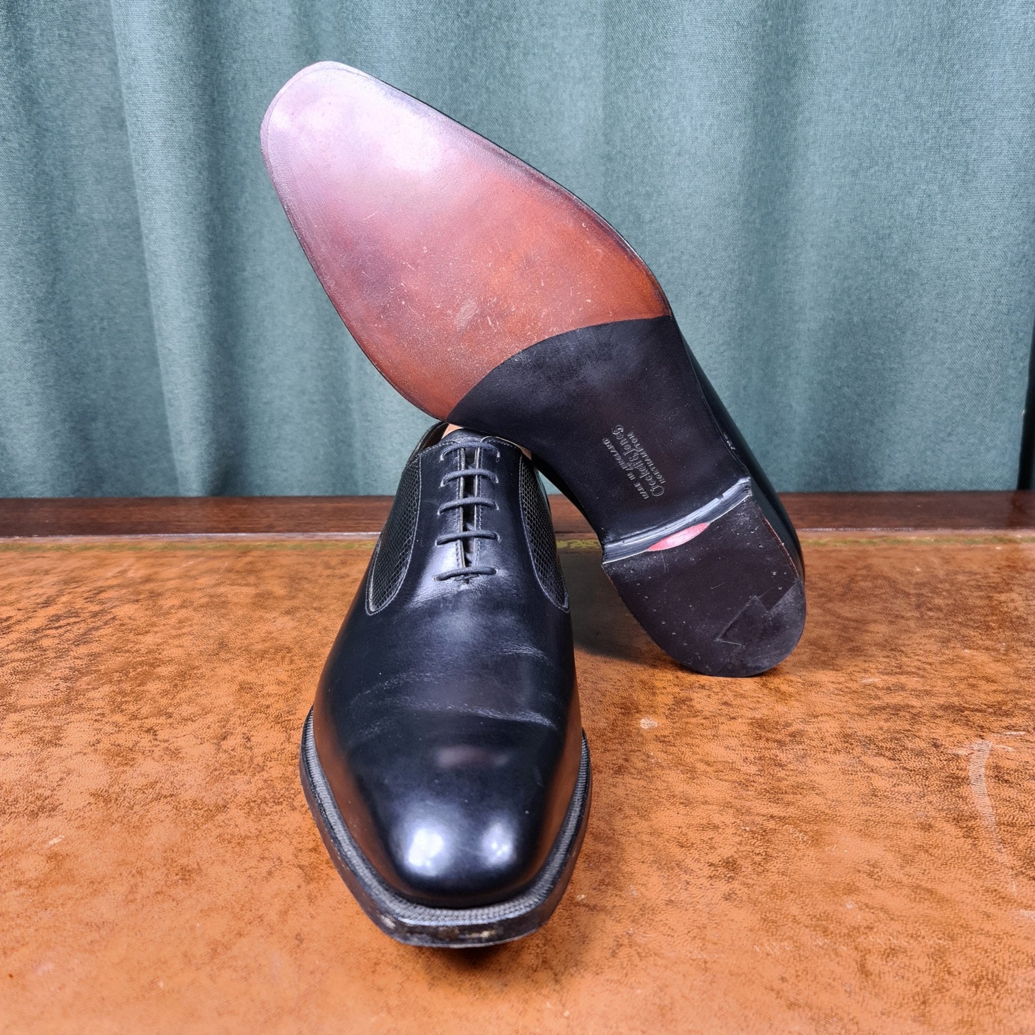 Balmuir Black Calf & Lizard (10E) Crockett & Jones - Hammargruppen