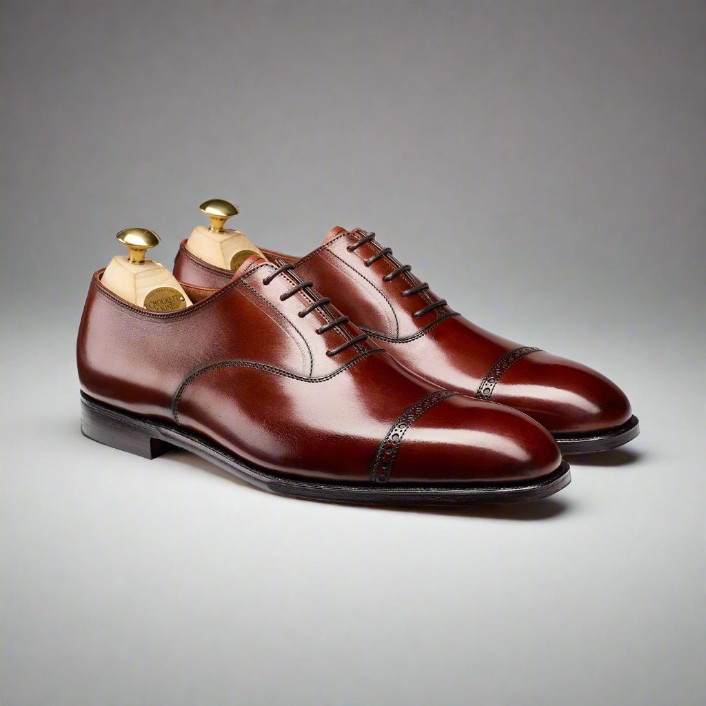 Belgrave Antique Chestnut Calf, Crockett & Jones - Hammargruppen