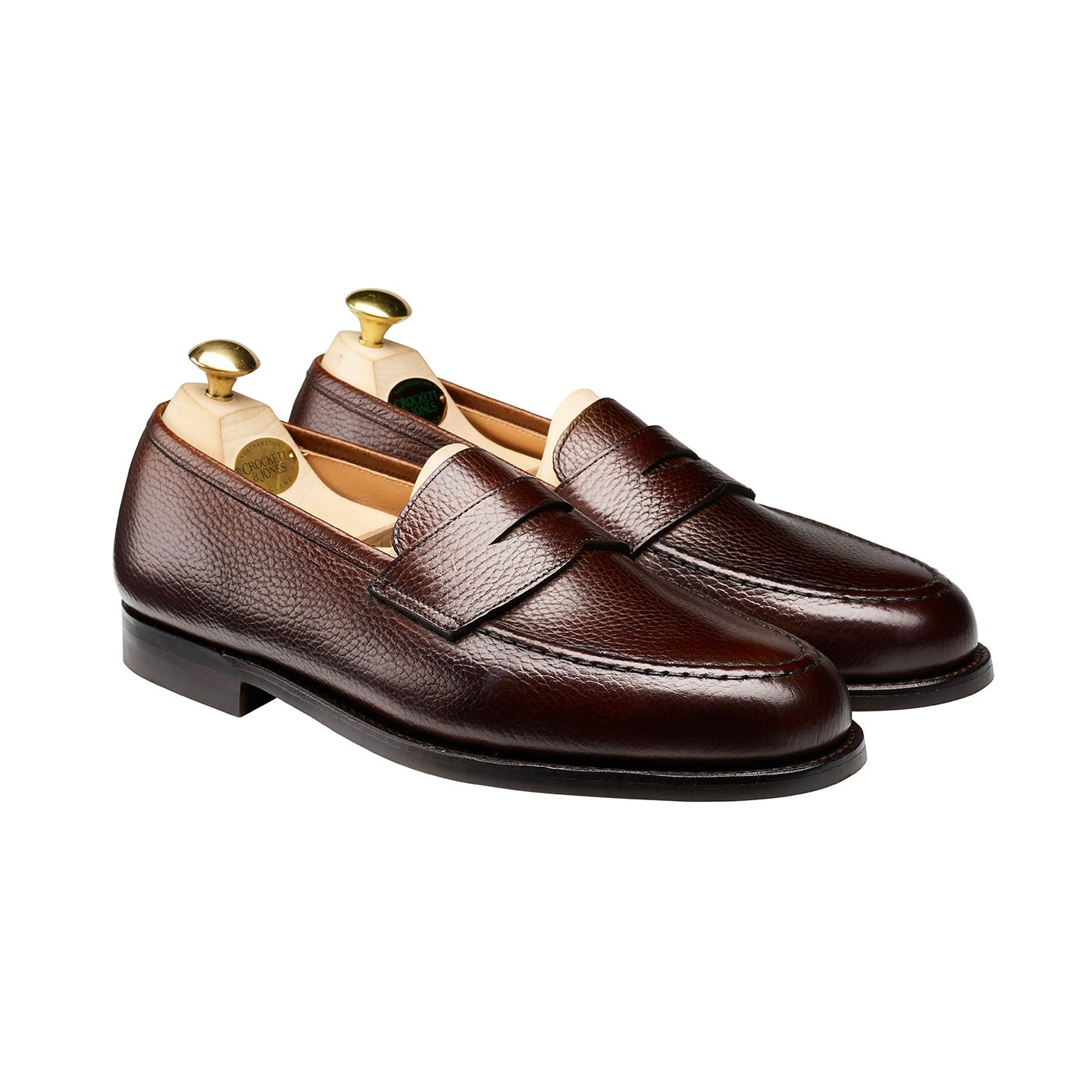 Boston Penny Loafer, Dark Brown Country Calf ‘City’ Crockett & Jones - Hammargruppen