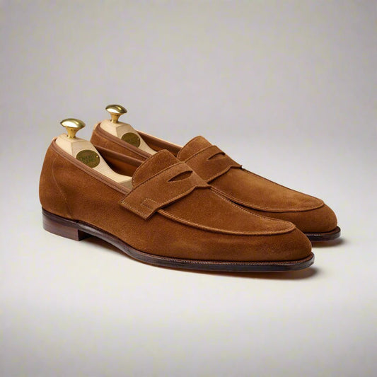 Cadogan Tobacco Calf Suede, Crockett & Jones - Hammargruppen