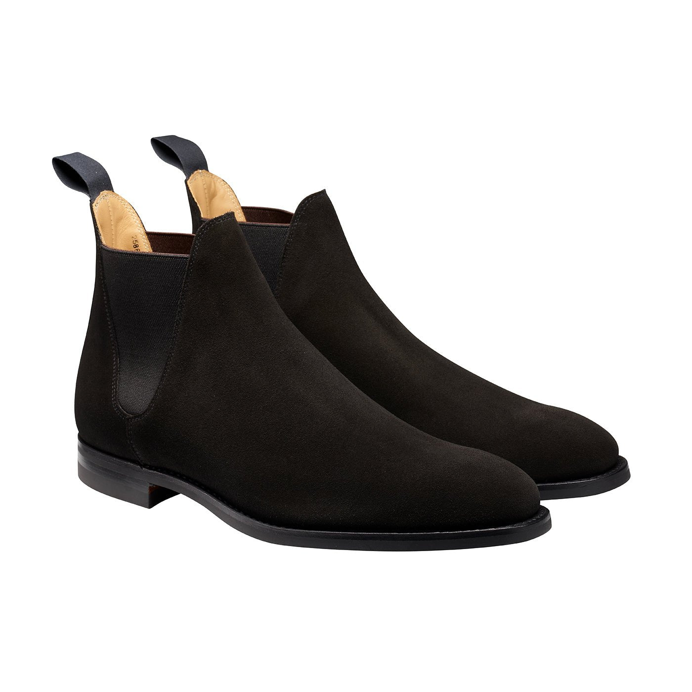 Chelsea 8 Boot, Black Suede ‘City’ Crockett & Jones - Hammargruppen