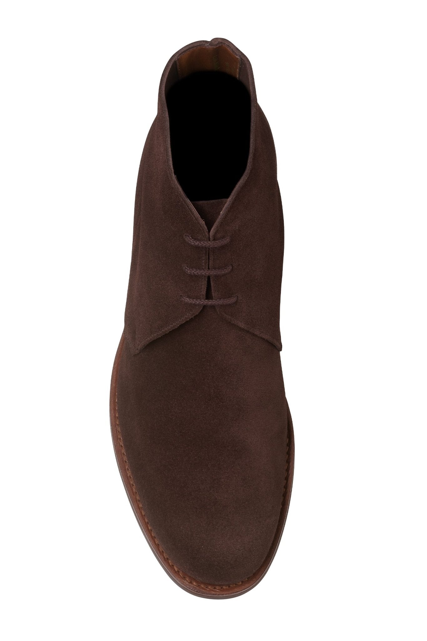 Chukka 4 Boot Dark Brown Suede ‘Wedge’ Crockett & Jones - Hammargruppen