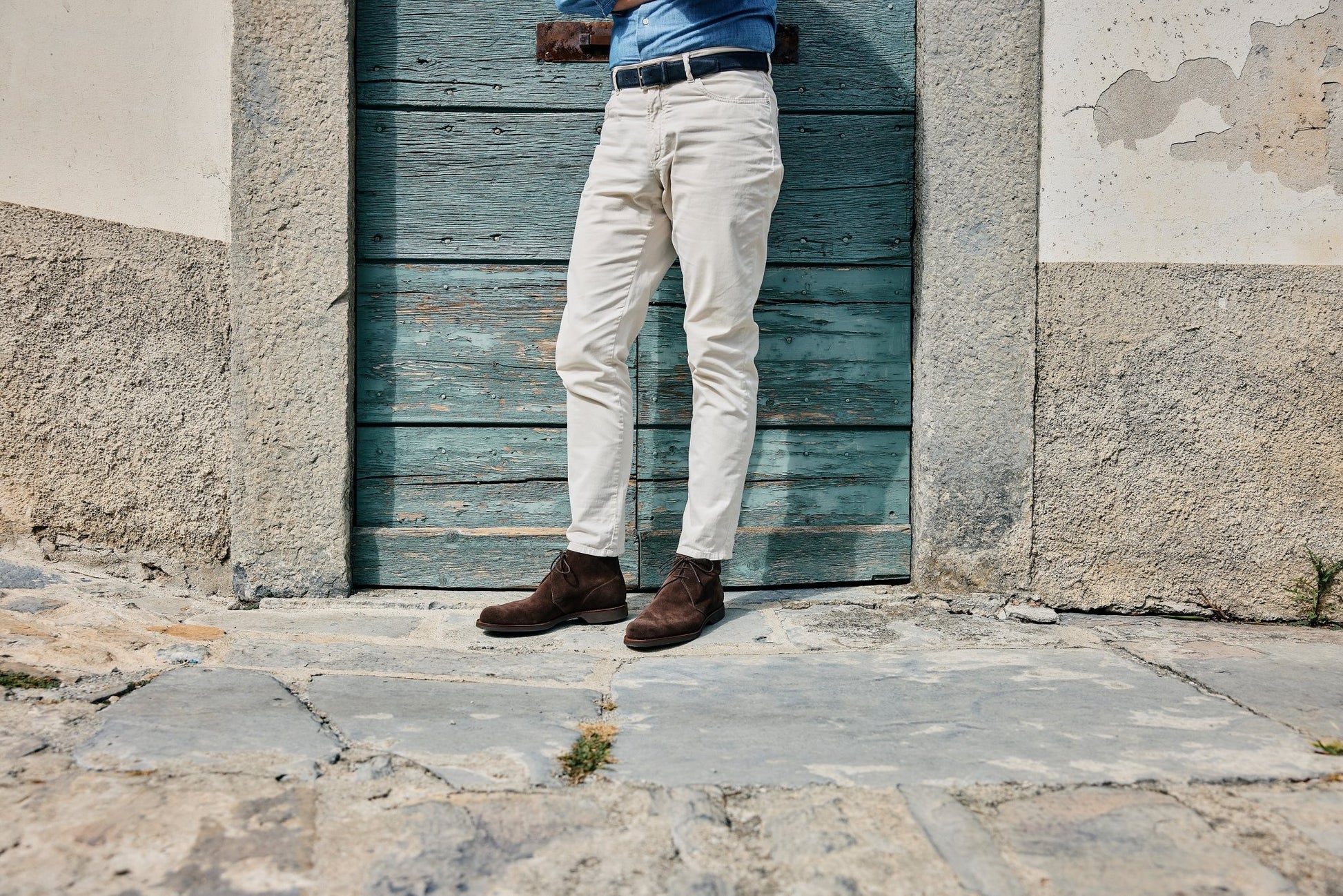 Chukka 4 Boot Dark Brown Suede ‘Wedge’ Crockett & Jones - Hammargruppen