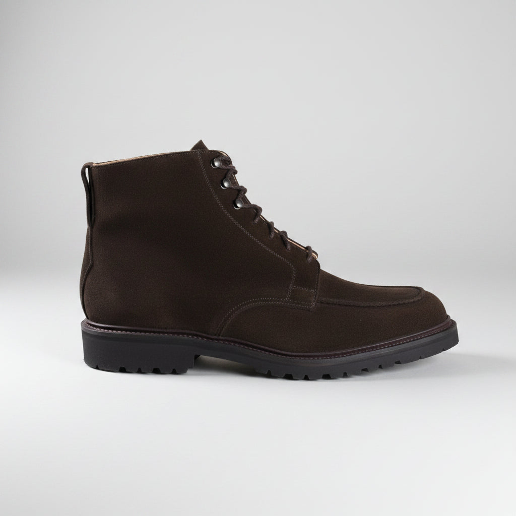 Donegal 2 Boot, Dark Brown Suede ‘Vibram’ Crockett & Jones - Hammargruppen