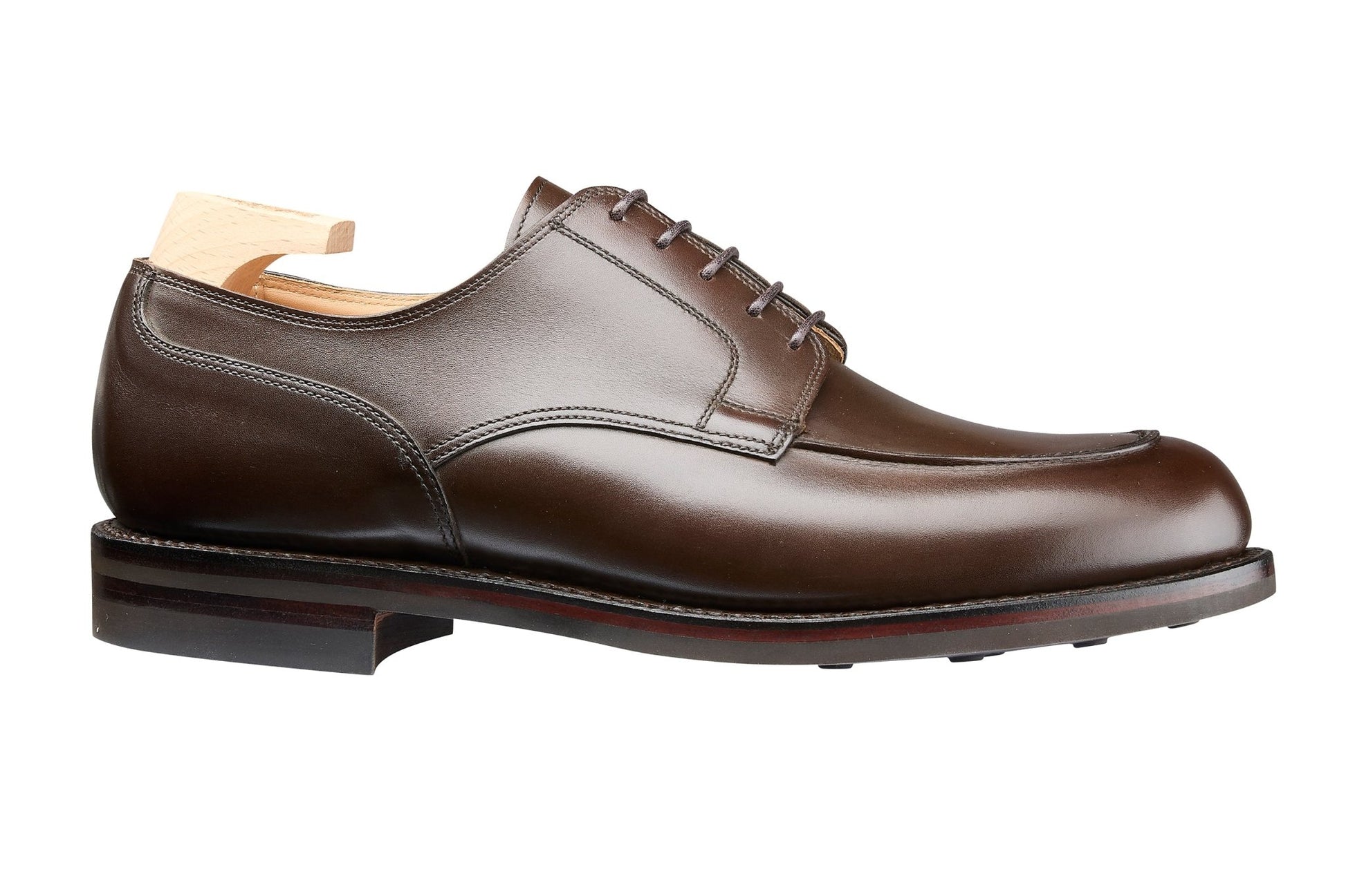 Dover Derby, Dark Brown Wax Calf 'Dainite' Crockett & Jones - Hammargruppen