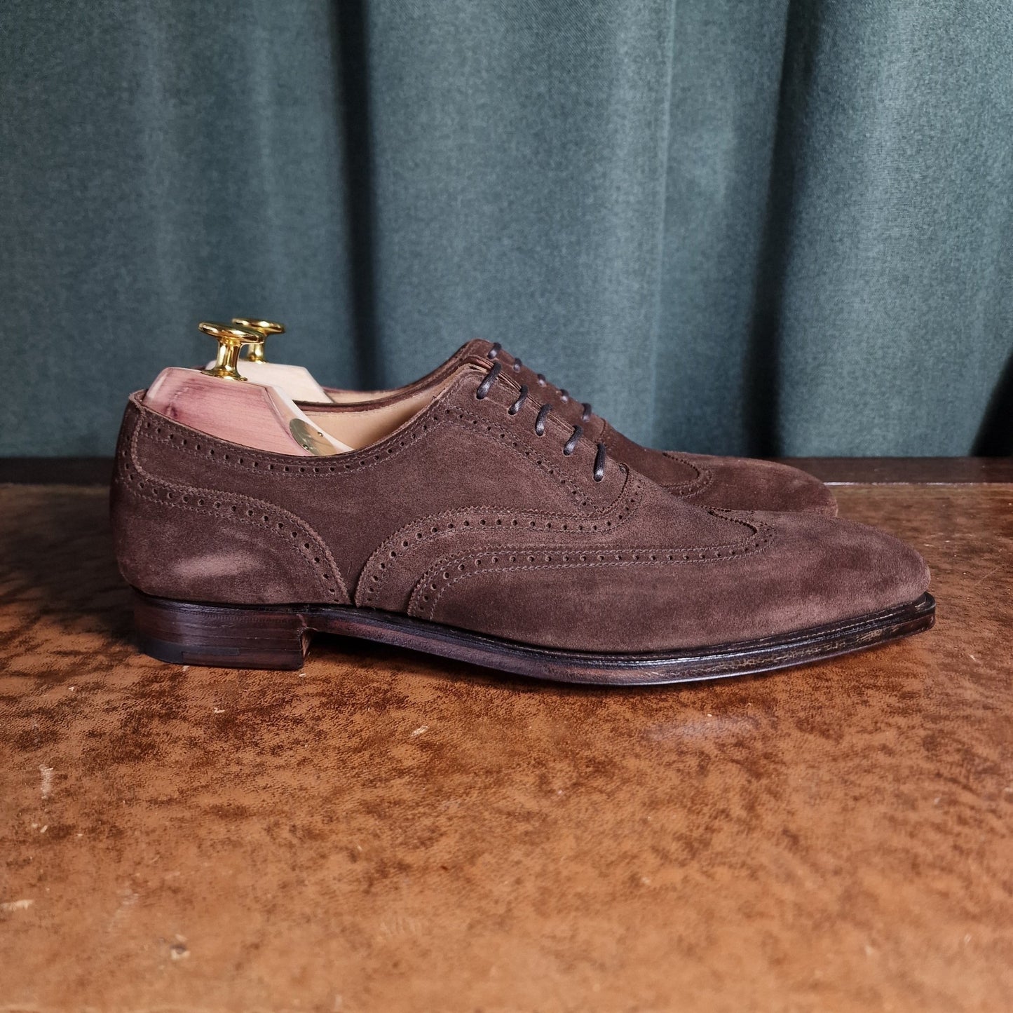 Drummond Mink Suede (6E) Crockett & Jones - Hammargruppen