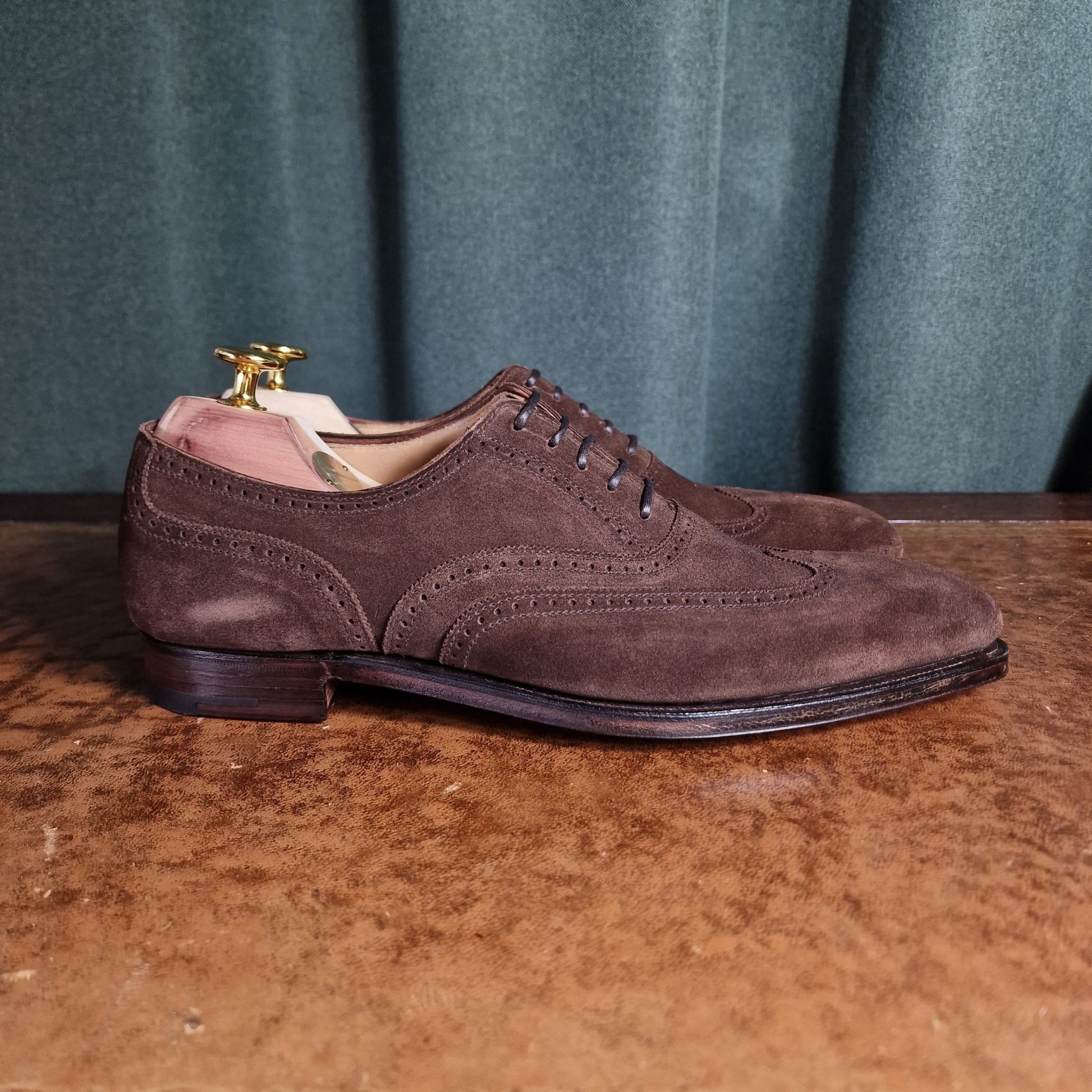Drummond Mink Suede (6E) Crockett & Jones - Hammargruppen