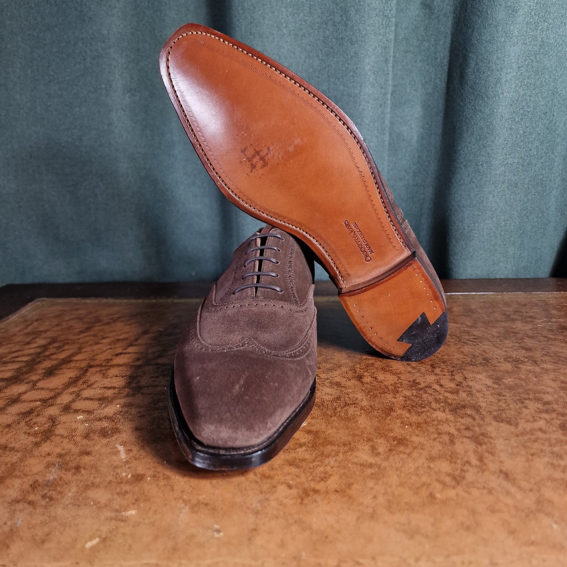Drummond Mink Suede (6E) Crockett & Jones - Hammargruppen