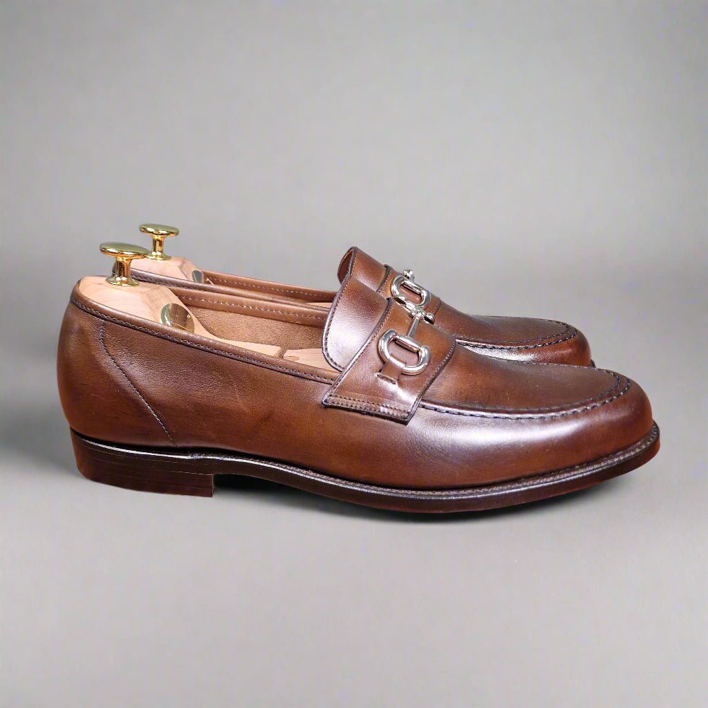 Finchley II Dark Brown Calf (8,5E) Crockett & Jones - Hammargruppen