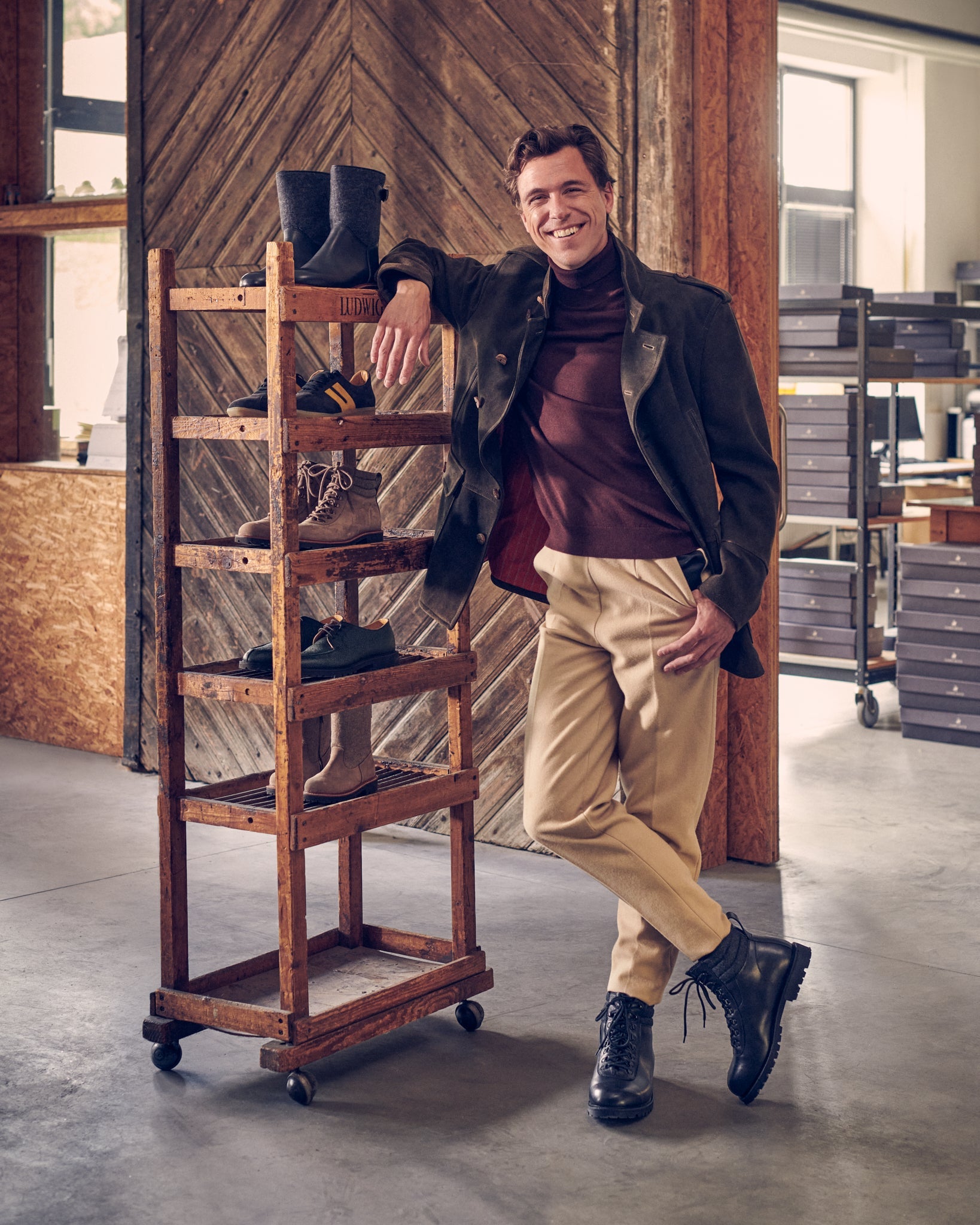 Gebirgsjäger Boot, Black Calf, Searling lining, Ludwig Reiter - Hammargruppen