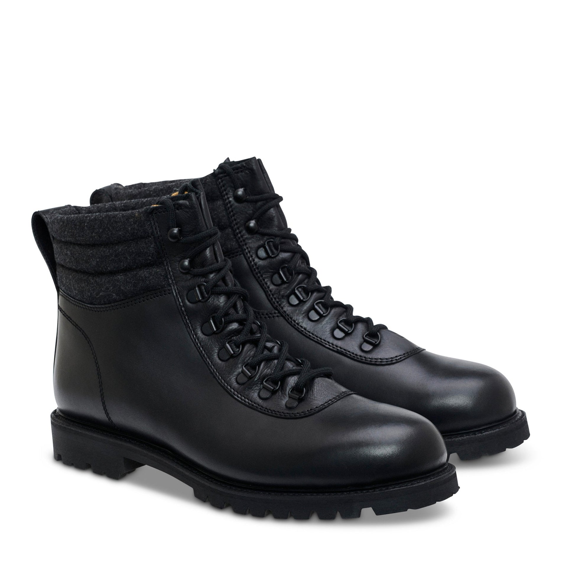 Gebirgsjäger Boot, Black Calf, Searling lining, Ludwig Reiter - Hammargruppen
