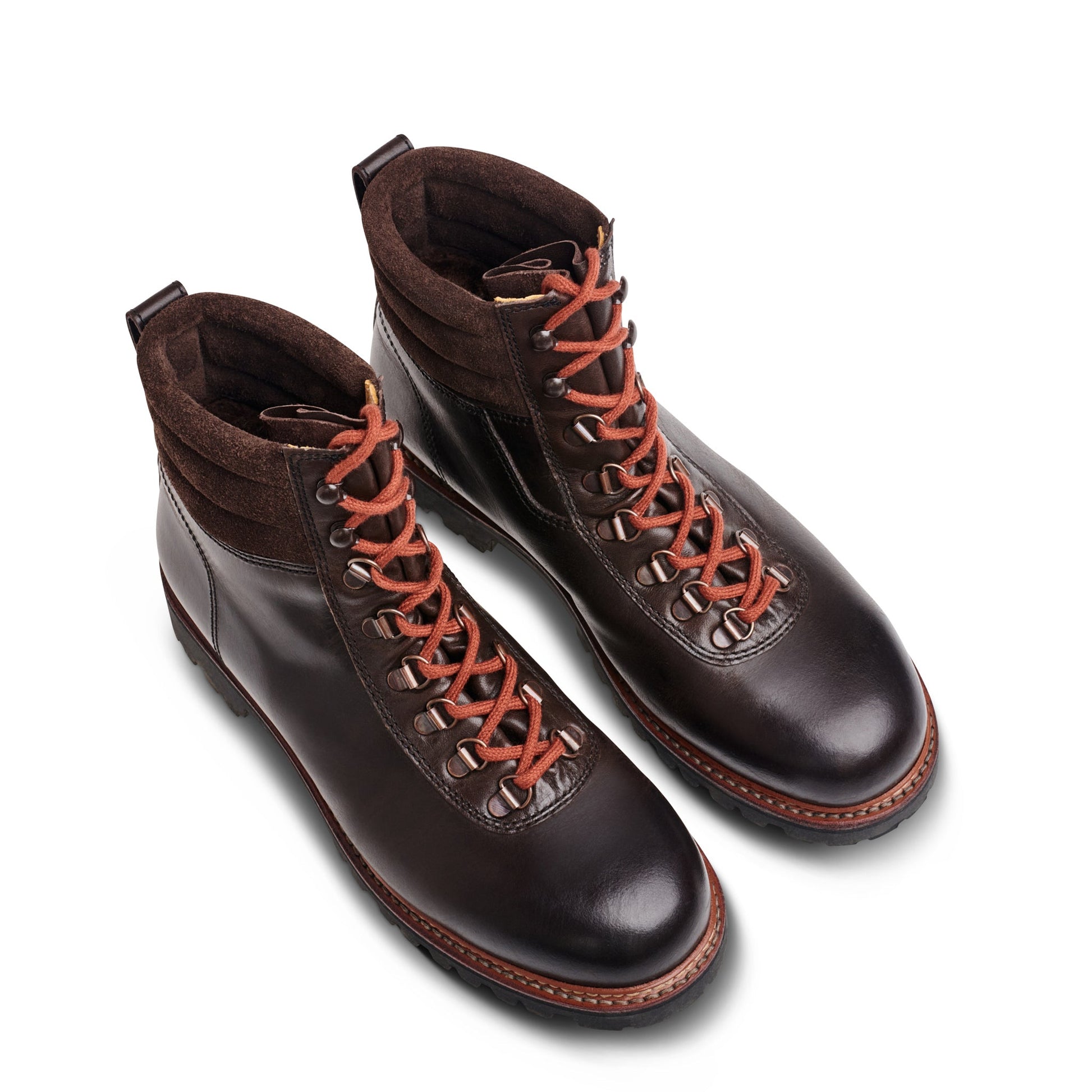 Gebirgsjäger Boot, Dark Brown Calf, Searling lining, Ludwig Reiter - Hammargruppen