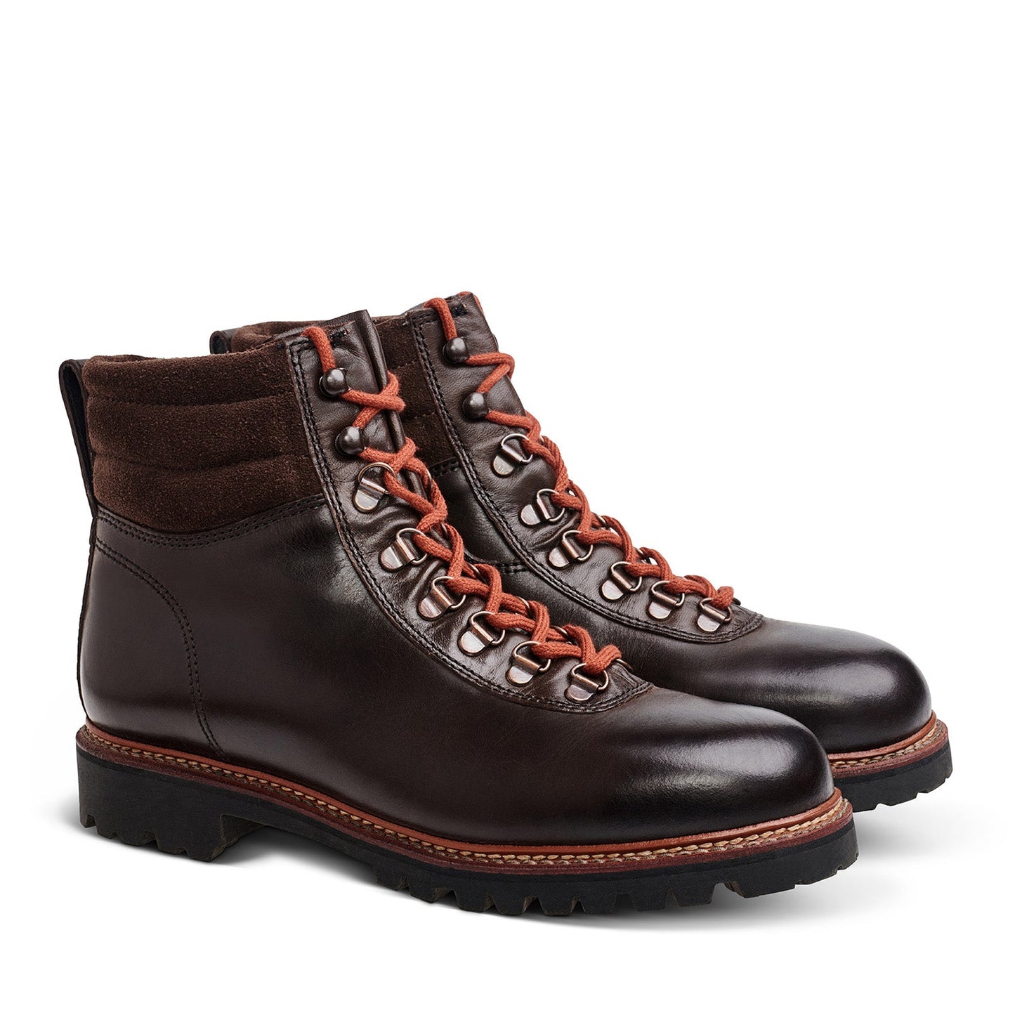 Gebirgsjäger Boot, Dark Brown Calf, Searling lining, Ludwig Reiter - Hammargruppen
