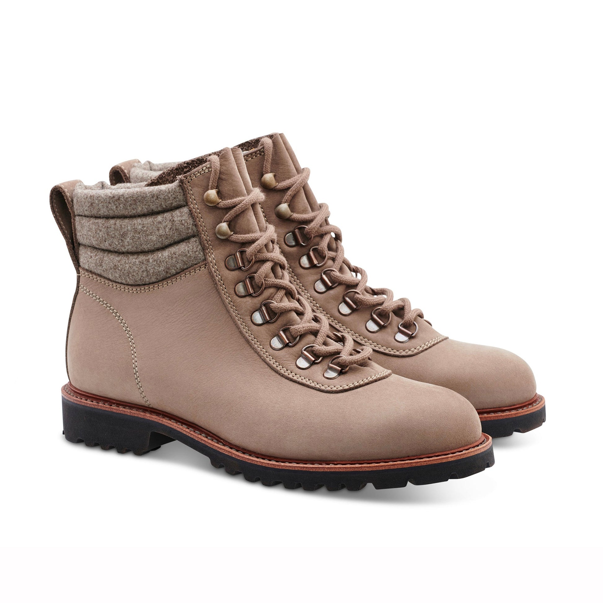Gebirgsjäger Boot, Khaki Nubuck, Ludwig Reiter - Hammargruppen