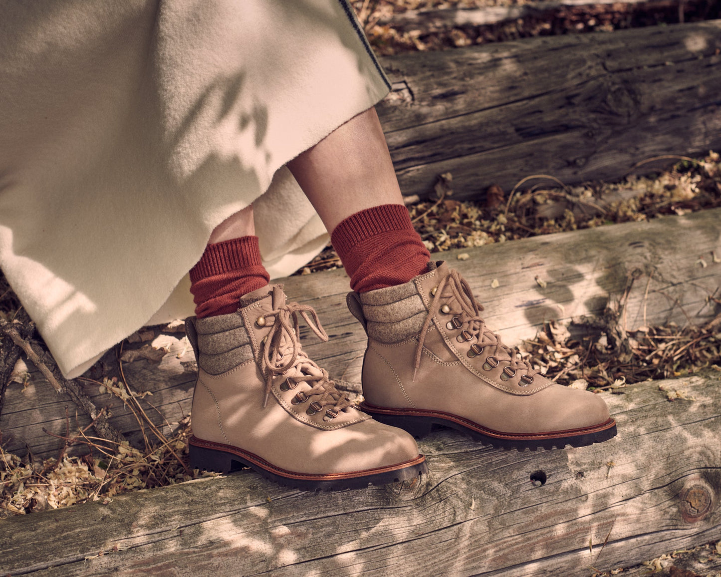 Gebirgsjäger Boot, Khaki Nubuck, Ludwig Reiter - Hammargruppen