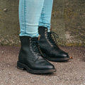 Grace 2 Boot, Black Calf & Scotch Grain 'Dainite' Crockett & Jones - Hammargruppen