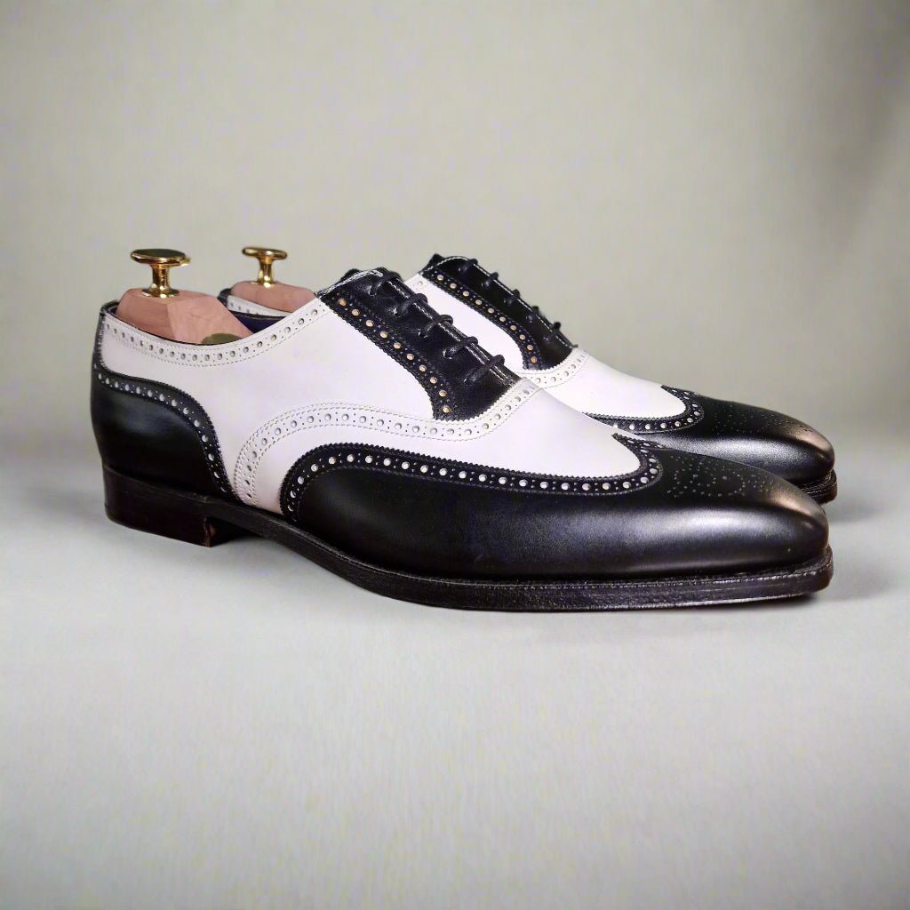 Guildford Black & White Calf (7F & 8,5F) Crockett & Jones - Hammargruppen