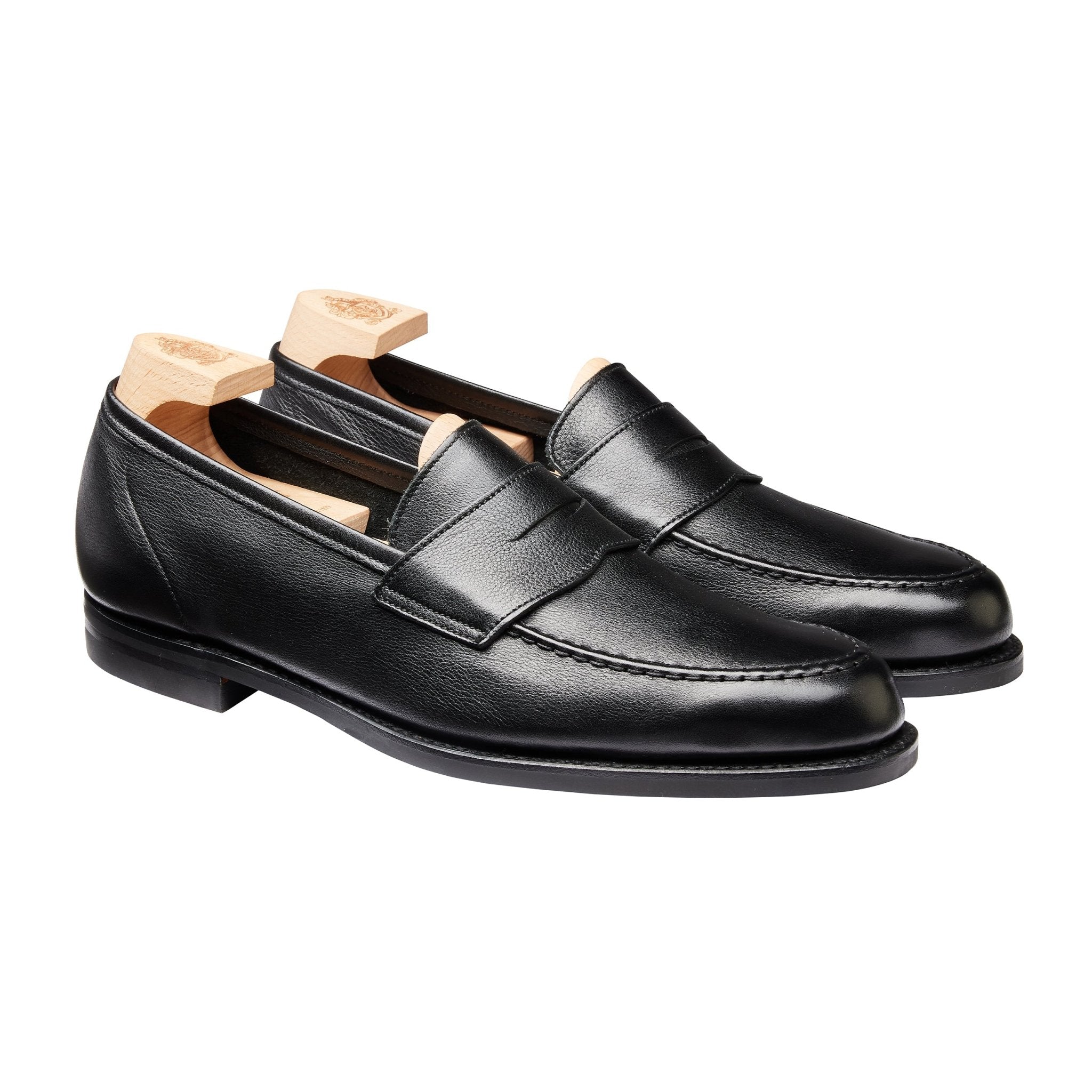 Crockett & Jones Alex – Whole-Cut Oxford Men's Shoes in Black
