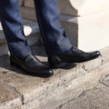 Harvard 2 Penny Loafer, Black Milled Calf ‘City’ Crockett & Jones - Hammargruppen