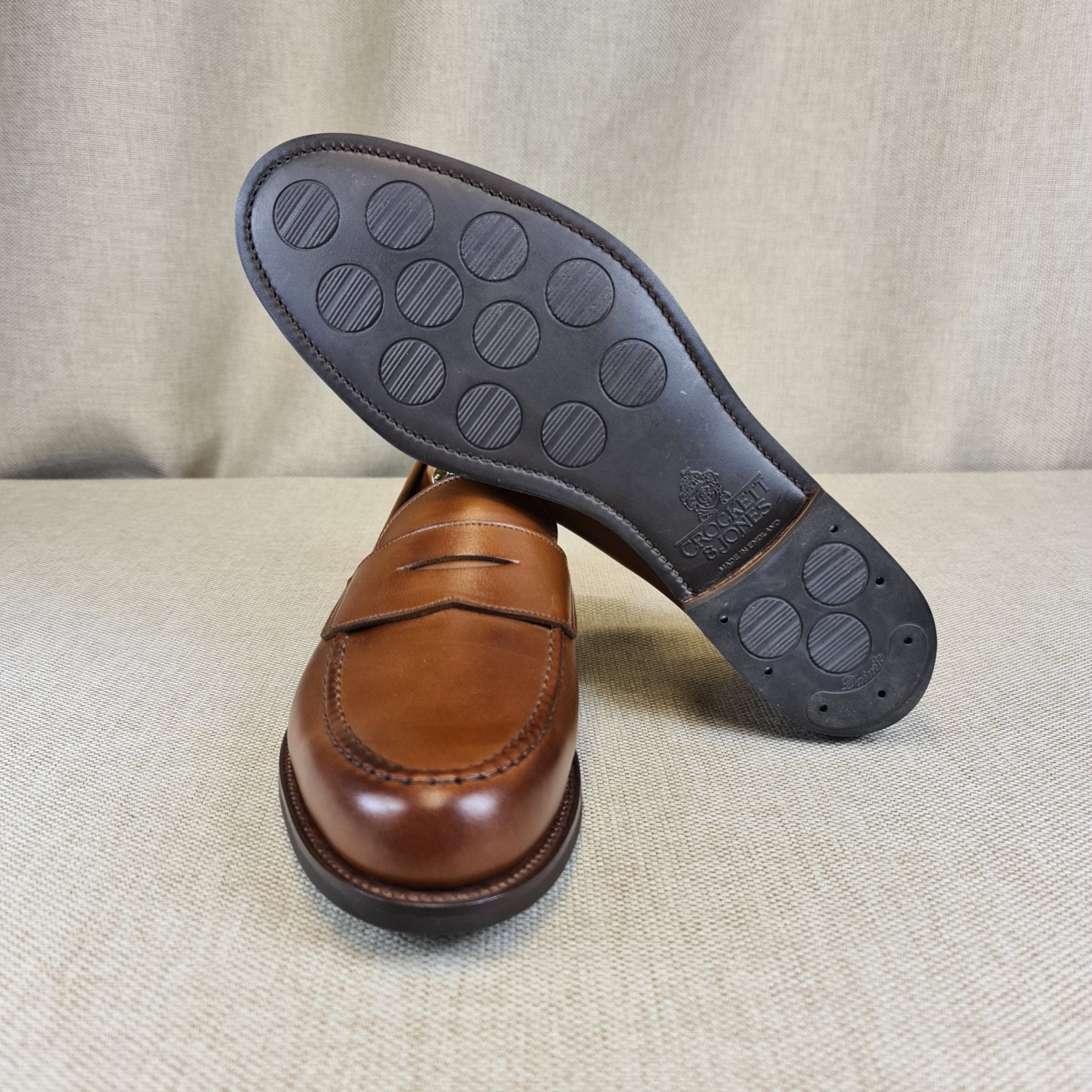 Harvard II Tan Nappa Calf ‘City’ (8,5E) Crockett & Jones - Hammargruppen