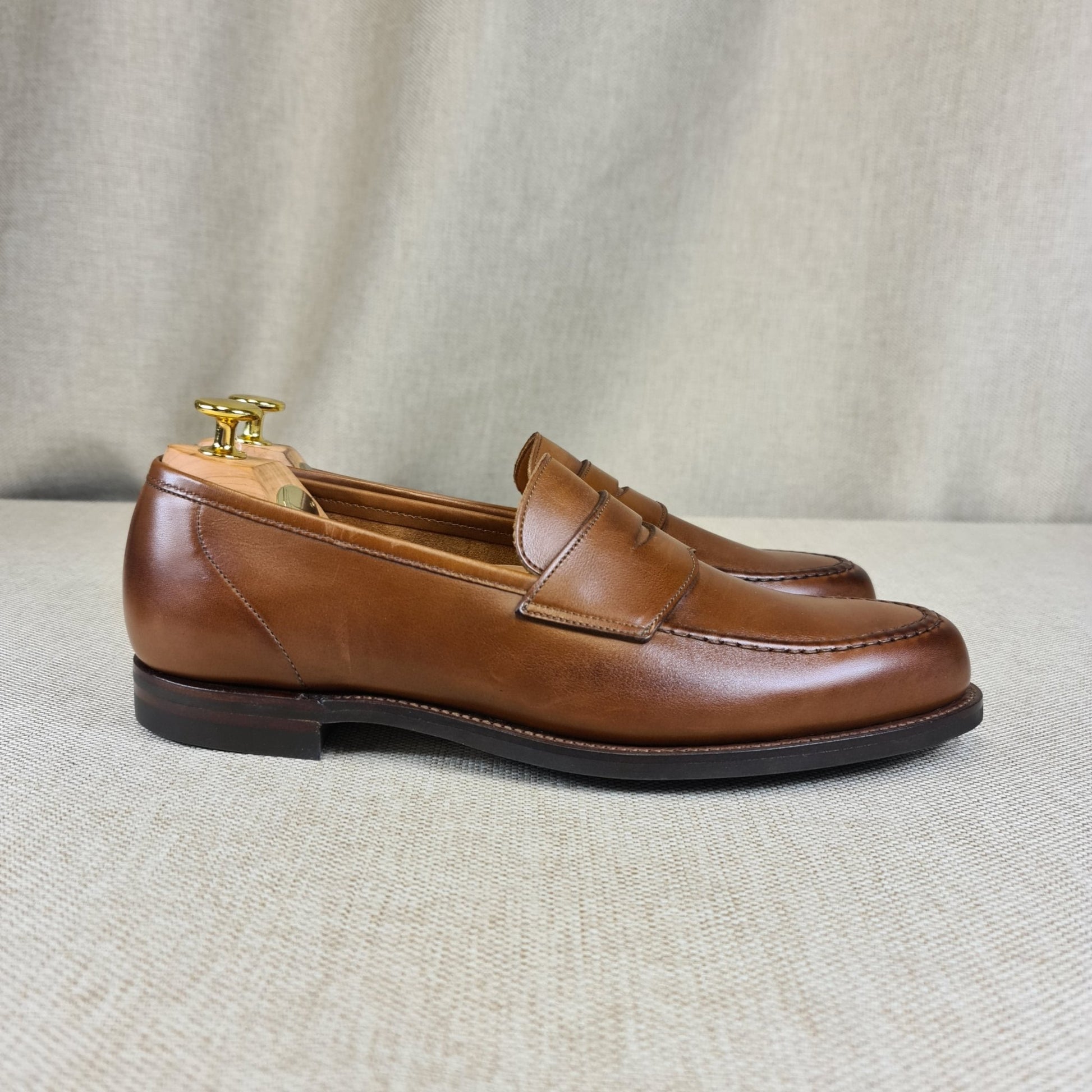 Harvard II Tan Nappa Calf ‘City’ (8,5E) Crockett & Jones - Hammargruppen